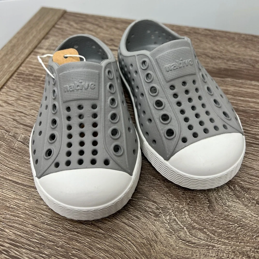 NWT- Native Gray Slip-On Shoes